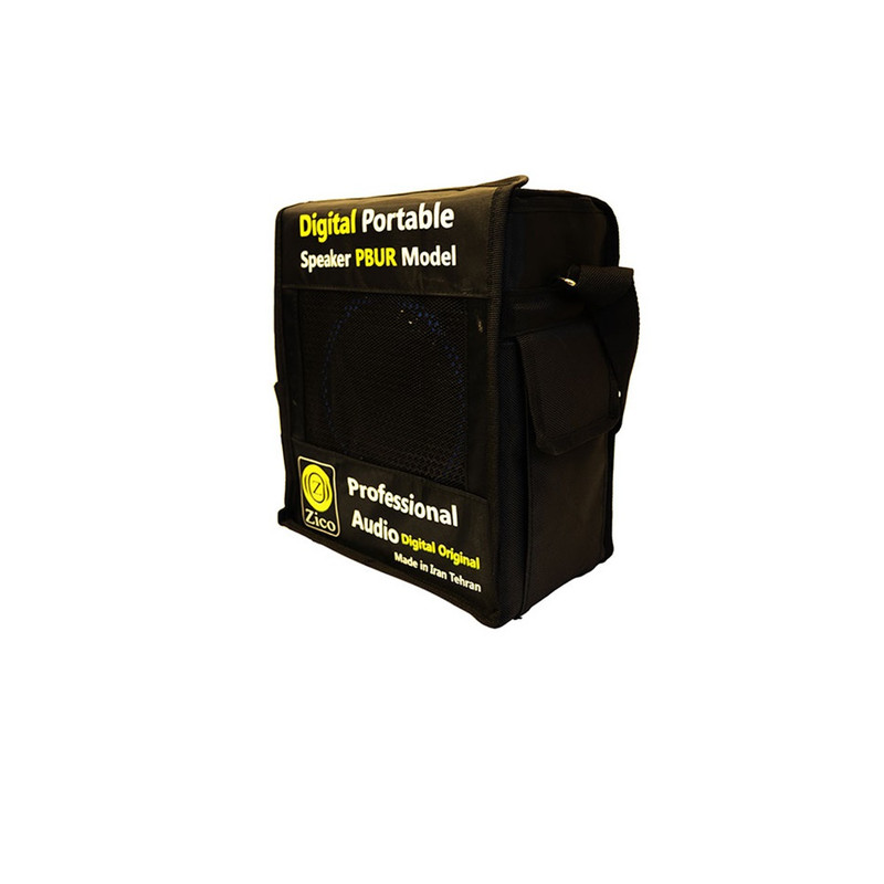 اکو همراه 6 اینچ زیکو مدل PBUR-16150 به همراه میکروفن بی‌سیم UHF