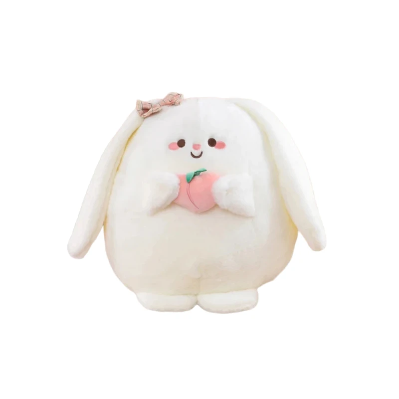 عروسک مدل خرگوش هلو به دست ارتفاع 24 سانتی متر