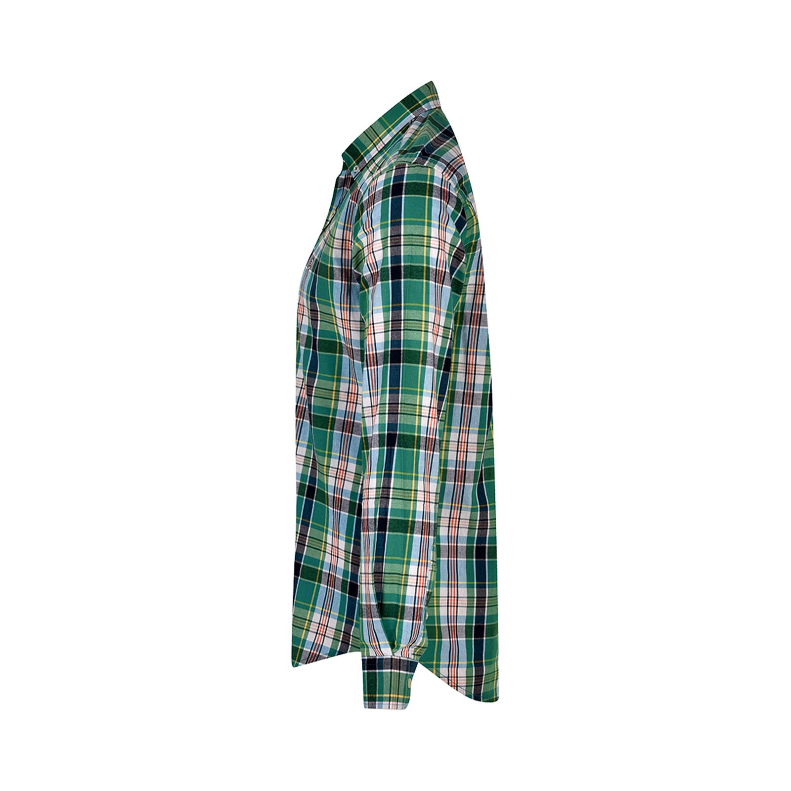 پیراهن آستین بلند مردانه بادی اسپینر مدل 1129 کد 6 رنگ سبز -  - 2