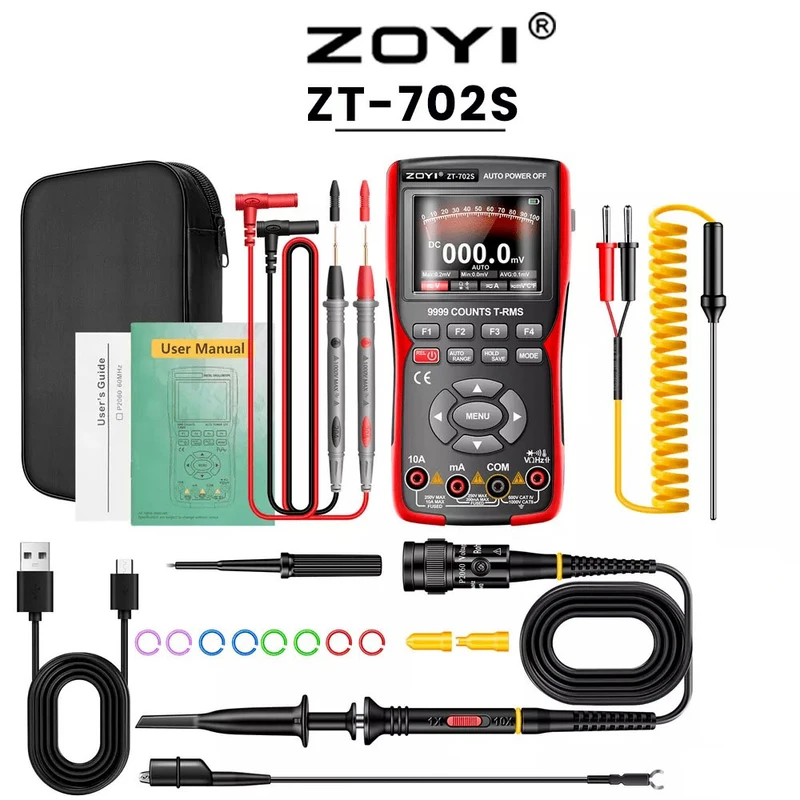 عکس شماره 10 : اسیلوسکوپ زویی مدل zt-702s