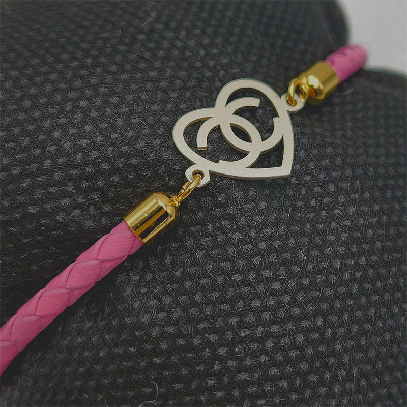 دستبند نقره زنانه مدل قلب کد RCC0001