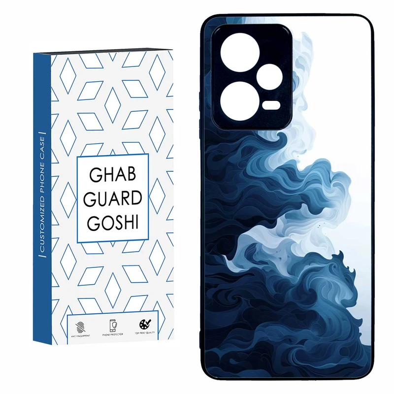 کاور قاب گارد گوشی طرح آبرنگی کد TPU-174 مناسب برای گوشی موبایل شیائومی  REDMI NOTE 12 PRO 5G