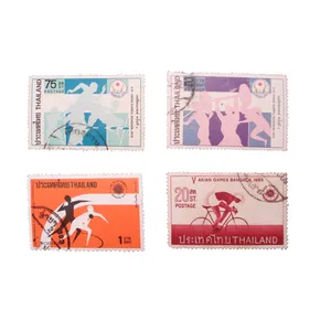 تمبر یادگاری مدل ورزش های تایلند کد DS1526 مجموعه چهار عددی