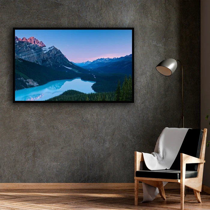 تابلو نوری بکلیت طرح منظره طبیعت تابستانی مدل B-D1615