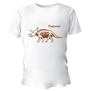 تیشرت آستین کوتاه پسرانه مدل TRICERATOPS