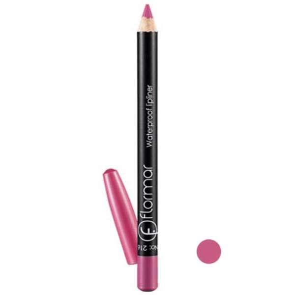 مداد لب فلورمار مدل waterproof lipliner شماره 216