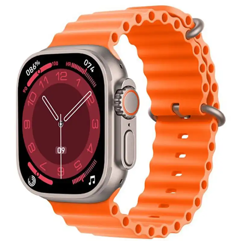 ساعت هوشمند مدل crystal watch ultra golden edition 49mm