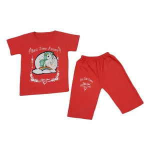 ست تی شرت و شلوارک دخترانه مدل na-50