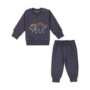 ست سویشرت و شلوار نوزادی آدمک مدل 2171234-94