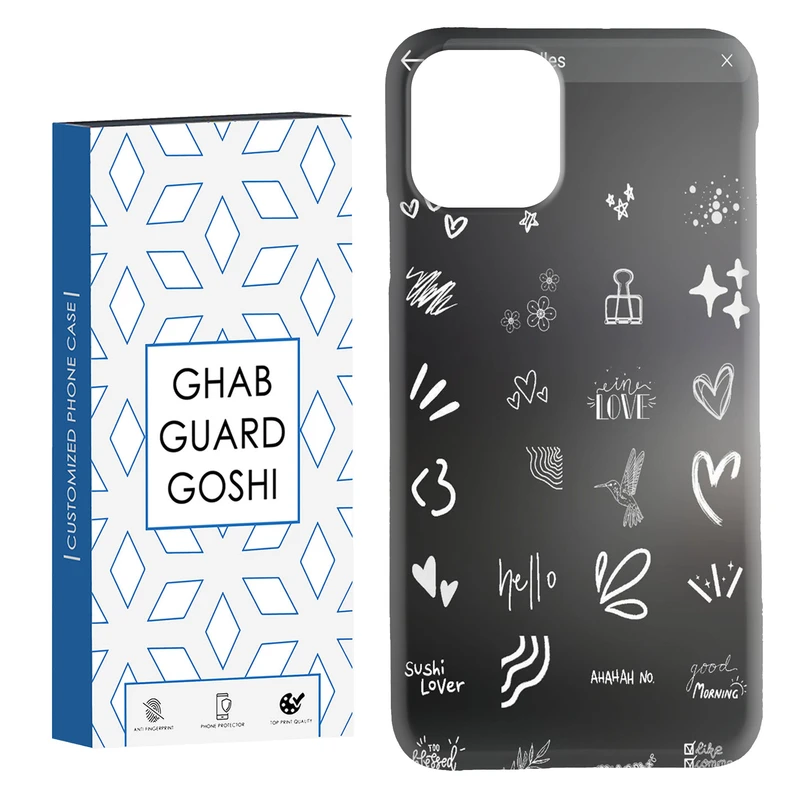 کاور قاب گارد گوشی طرح فانتزی کد Dimo-211 مناسب برای گوشی موبایل اپل  IPHONE 11 PRO MAX