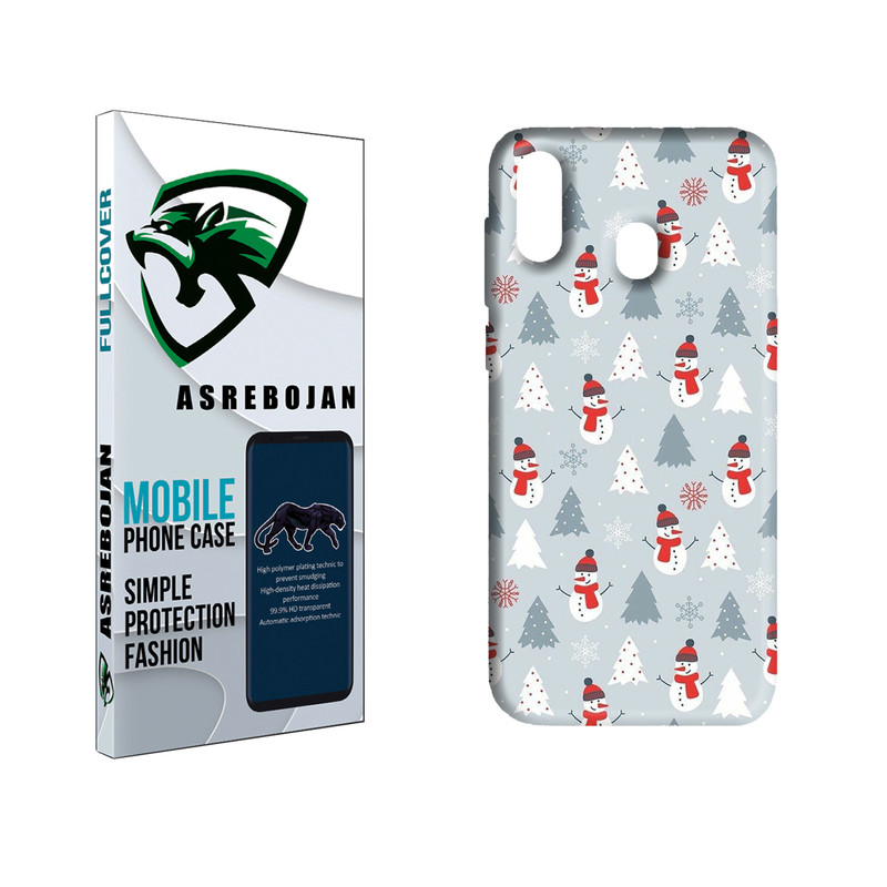 کاور عصر بوژان مدل آدم برفی کد 0131 مناسب برای گوشی موبایل سامسونگ galaxy a30
