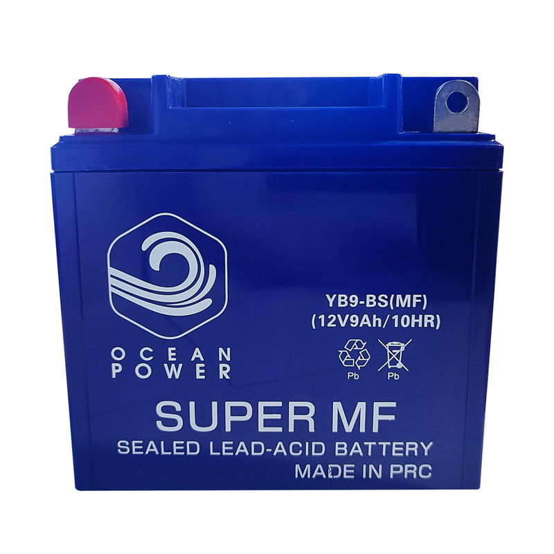 باتری موتورسیکلت اوشن پاور مدل 12V-9Ah بلند