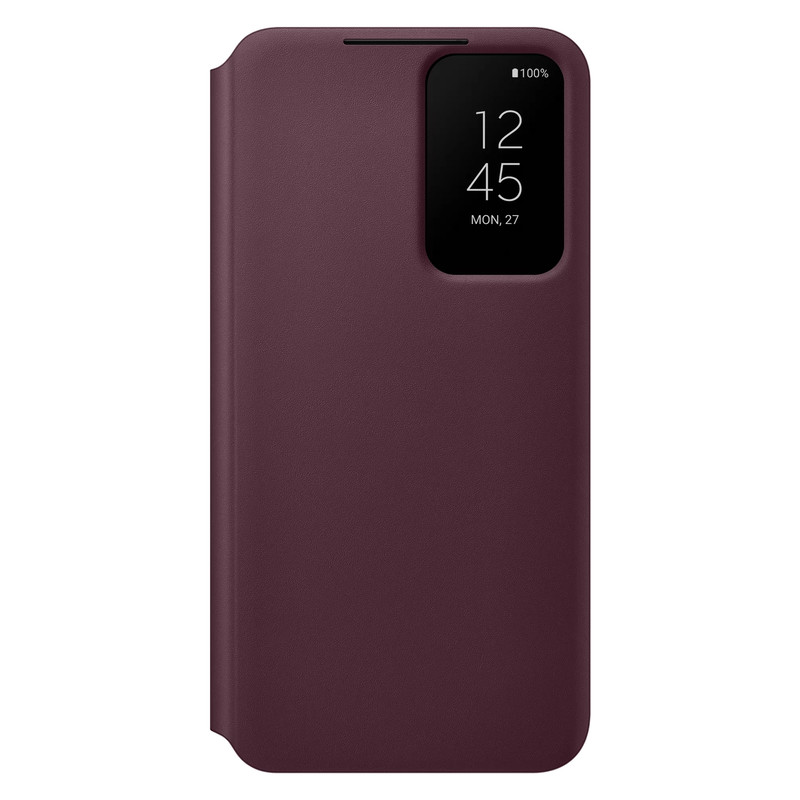 کیف کلاسوری مدل Clear View Cover مناسب برای گوشی موبایل سامسونگ Galaxy S22 Plus