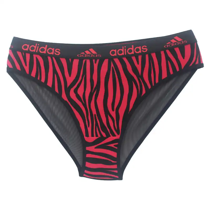 سوتین ورزشی زنانه مدل اسپورت راه راه رنگ قرمز