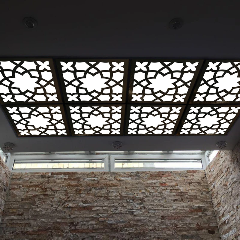 عکس شماره 3 : تایل سقفی آسمان مجازی بنی دکو مدل mc 01 اندازه 60x60 سانتی متر