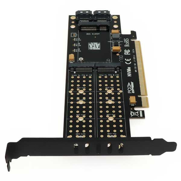تبدیل کارت توسعه PCI-E به NVMe مدل X16