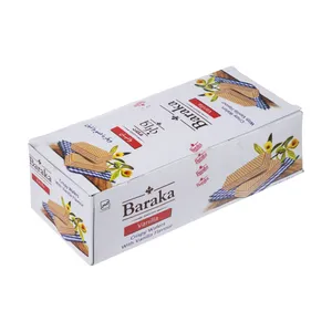 ویفر شکلاتی باراکا با طعم وانیل - 40 گرم بسته 25 عددی 