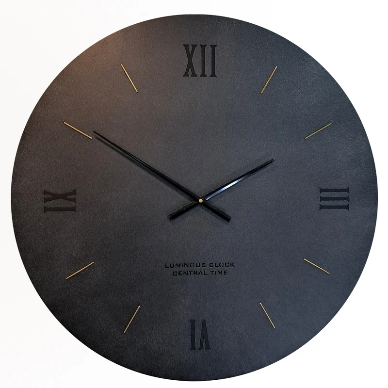 ساعت دیواری کوارتز لومینس مدل برفی کد lus-bf-g74