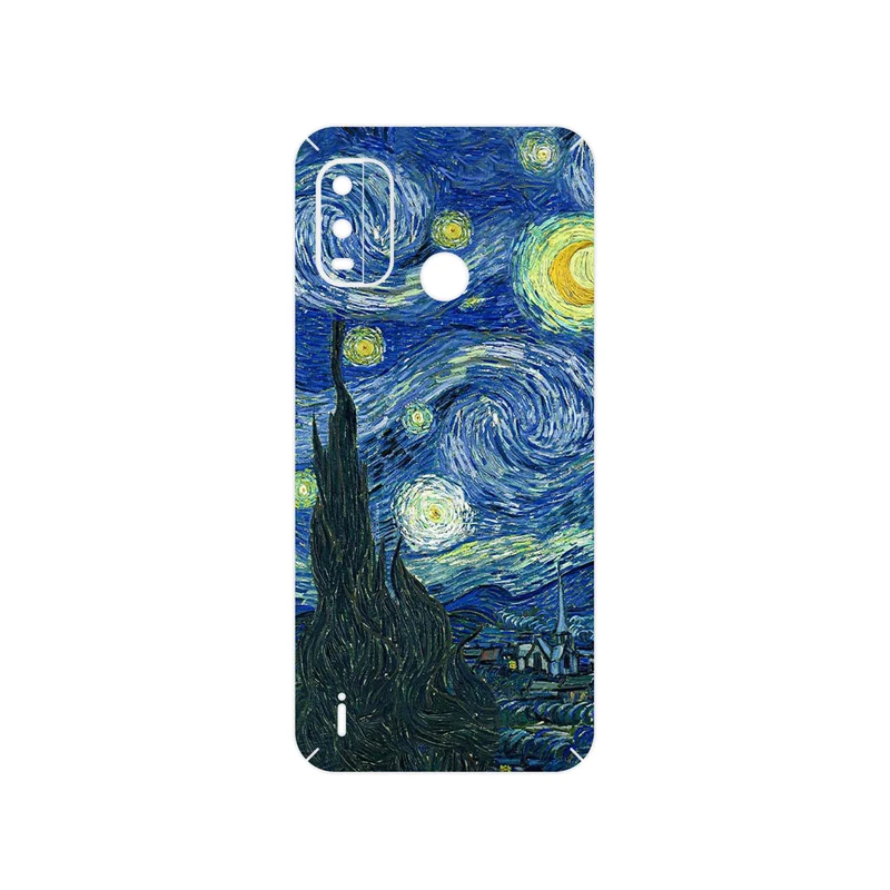 برچسب پوششی ماهوت مدل The Starry Night of van Gogh مناسب برای گوشی موبایل نوکیا G11 Plus