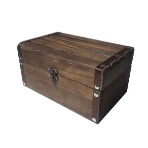 جعبه هدیه چوبی مدل صندقچه مادربزرگ