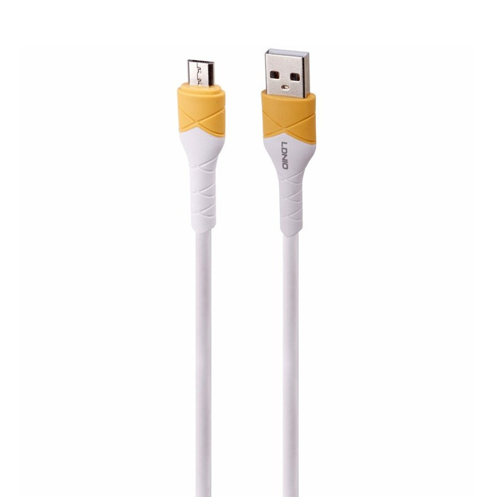 کابل تبدیل USB به microUSB الدینیو مدل LS801 طول 1 متر 
