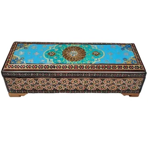 قلمدان خاتم کاری مدل اسلیمی کد 158