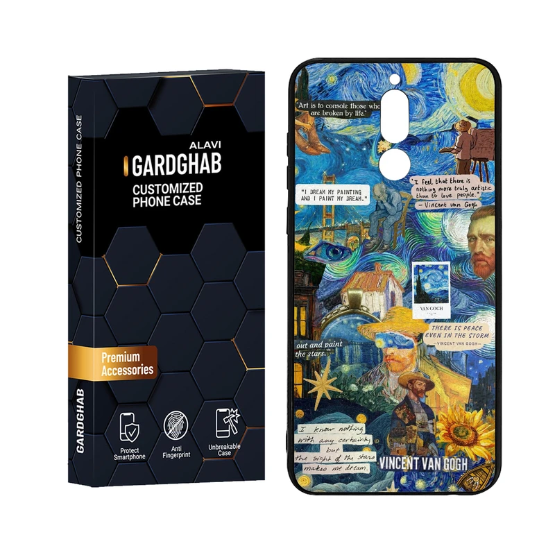 کاور گارد قاب علوی مدل Glass مناسب برای گوشی موبایل هواوی  Mate 10 Lite