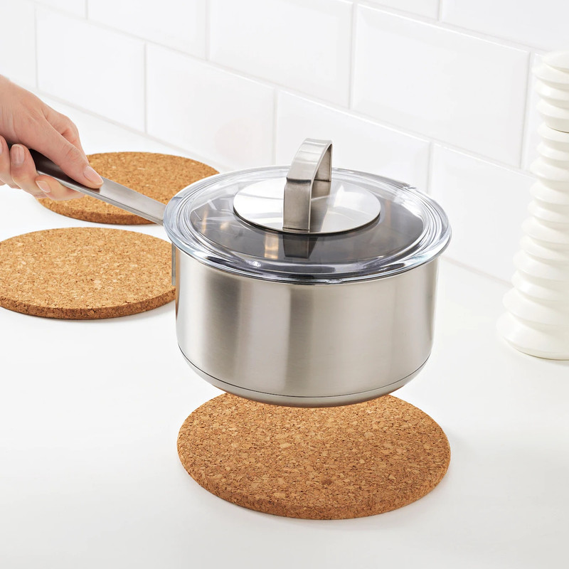 زیر قابلمه ایکیا مدل HEAT بسته 3 عددی