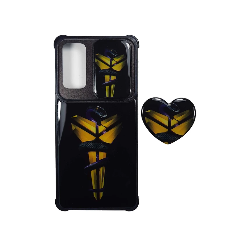 کاور مدل سیلیکون کد 01 مناسب برای گوشی موبایل سامسونگ  galaxy S20 FE به همراه پاپ سوکت