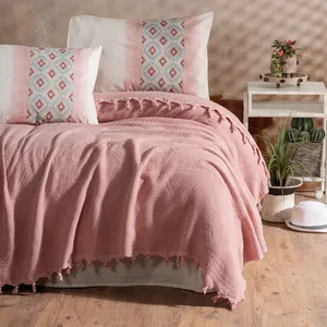 سرویس روتختی کاتن باکس مدل Jakarli Papina Pudra دو نفره 4 تکه