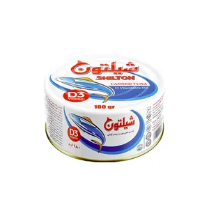 کنسرو ماهی تون در روغن شیلتون - 180 گرم 