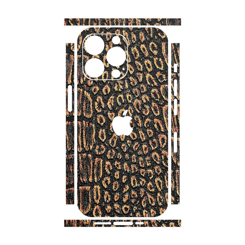 برچسب پوششی ریمکس مدل Leth طرح پوست ماری مناسب برای گوشی موبایل اپل iPhone 13 Pro