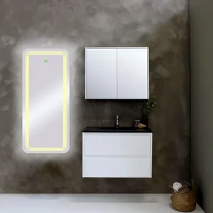 آینه گلسموند مدل مستطیل آرایشی بک لایت کد VBLBSM