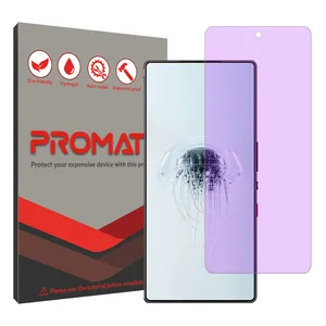 Promate Eye care model purple filter screen protector suitable for ZTE nubia RedMagic 10 Pro mobile phone