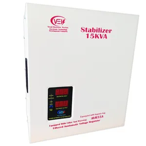 استابلایزر وسعت الکترونیک مدل VEK-AVR55A ظرفیت 15 کیلوولت آمپر