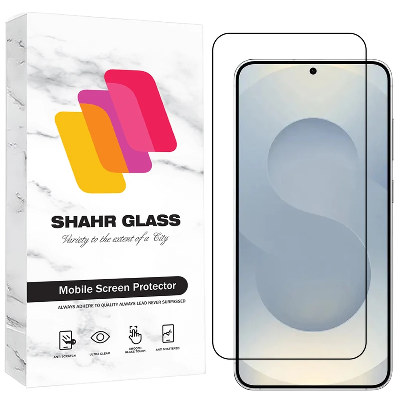 محافظ صفحه نمایش شهر گلس مدل FUES20 مناسب برای گوشی موبایل سامسونگ Galaxy S25 Plus 5G / Galaxy S25 Edge 5G