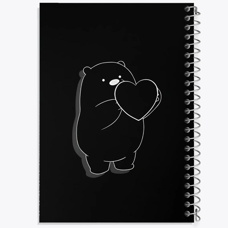 دفتر لیست خرید 50 برگ خندالو طرح خرس کیوت کد N3312