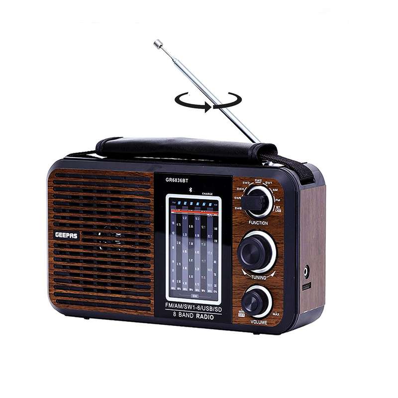 رادیو جی پاس مدل GR6836-BT رادیو جی پاس مدل GR6836-BT