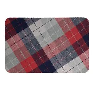  پادری طرح چهارخونه کد 5712 سایز 50 × 70 سانتی متر