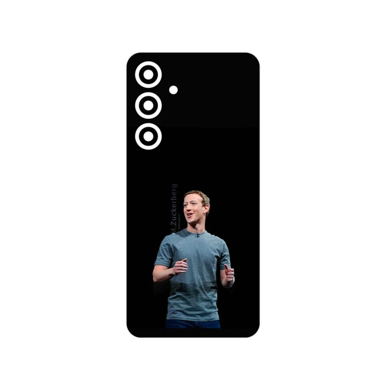 برچسب پوششی ماهوت مدل Mark_Zuckerberg مناسب برای گوشی موبایل سامسونگ Galaxy S24 FE
