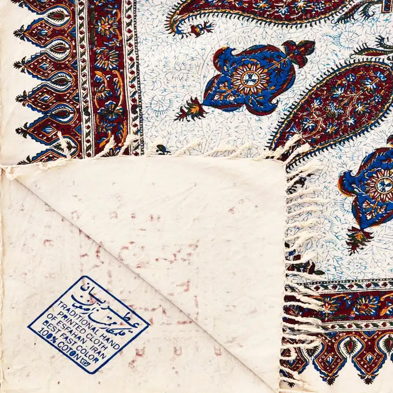 روميزي قلمكار عطريان طرح پته لپي كد G384