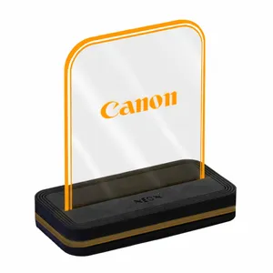 Neon design CNN LED Stand