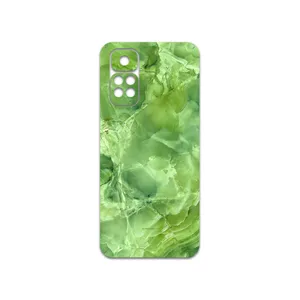 MAHOOT Green-Crystal-Marble Cover Sticker for Xiaomi Redmi Note 11S