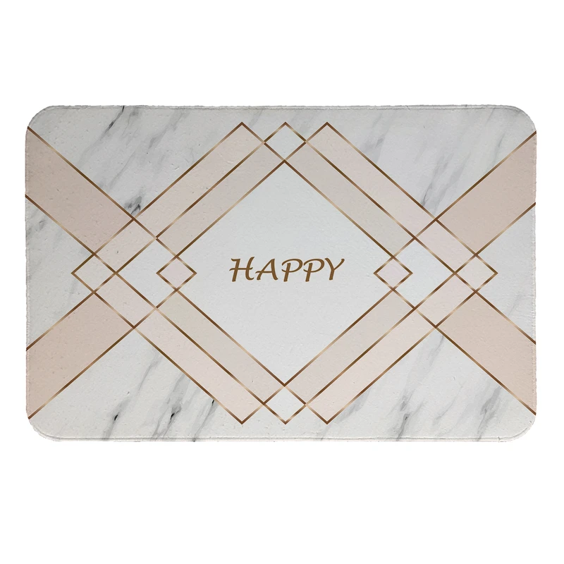 پادری  طرح Happy کد 8650 سایز 80× 50 سانتی متر