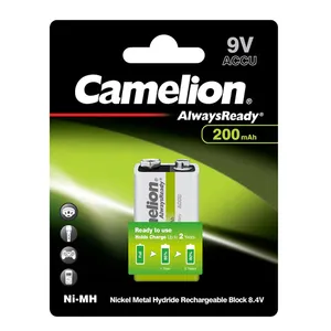 باتری کتابی قابل شارژ کملیون مدل 200mAh ALWAYS READY 