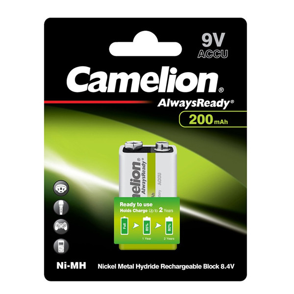 باتری کتابی قابل شارژ کملیون مدل 200mAh ALWAYS READY 