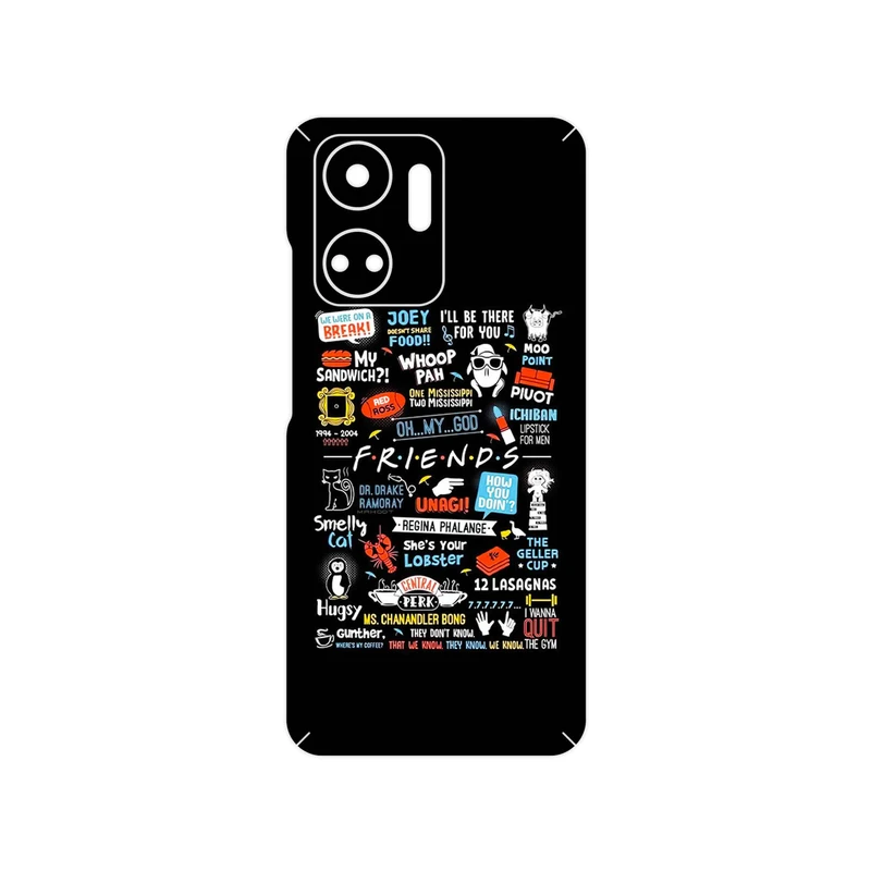 برچسب پوششی ماهوت مدل Friends 2 مناسب برای گوشی موبایل آنر X7a