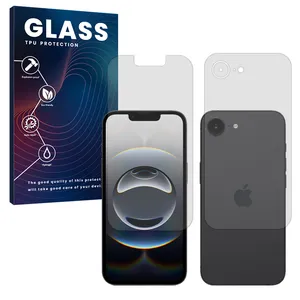 Glass Resistant model matte Screen Protector Suitable for Apple iPhone 16e Mobile Phone Comes with a back protector