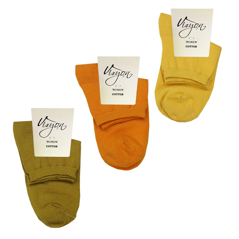 جوراب زنانه مدل ترک ویزیون کد VFS202.3Z15 بسته 3 عددی