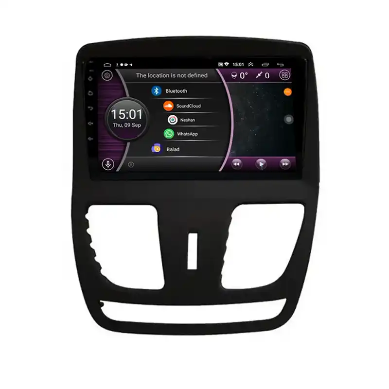 پخش کننده تصویری خودرو وینگار مدل M140 مناسب برای کوییک